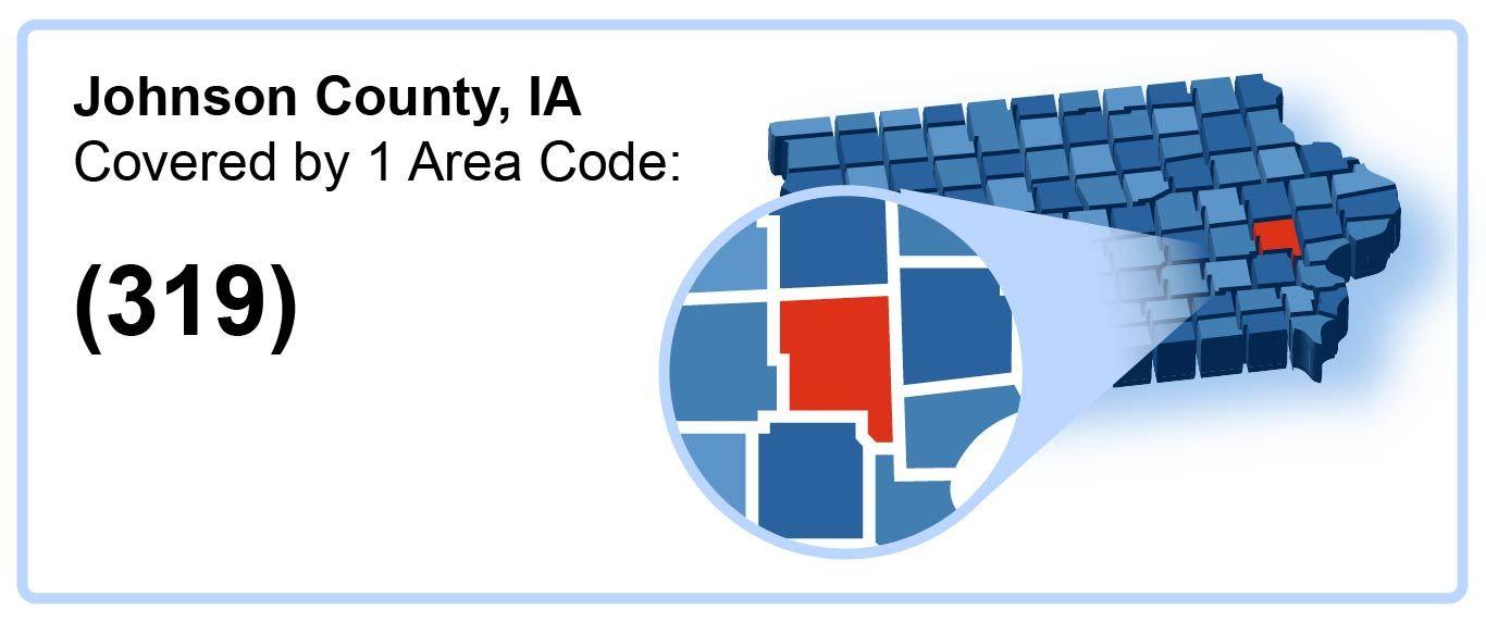 319_Area_Code_in_Johnson_County_Iowa