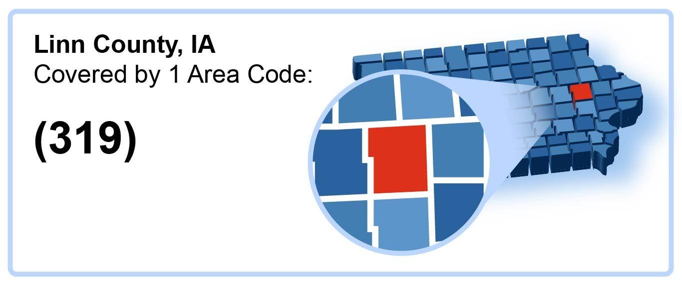 319_Area_Code_in_Linn_County_Iowa